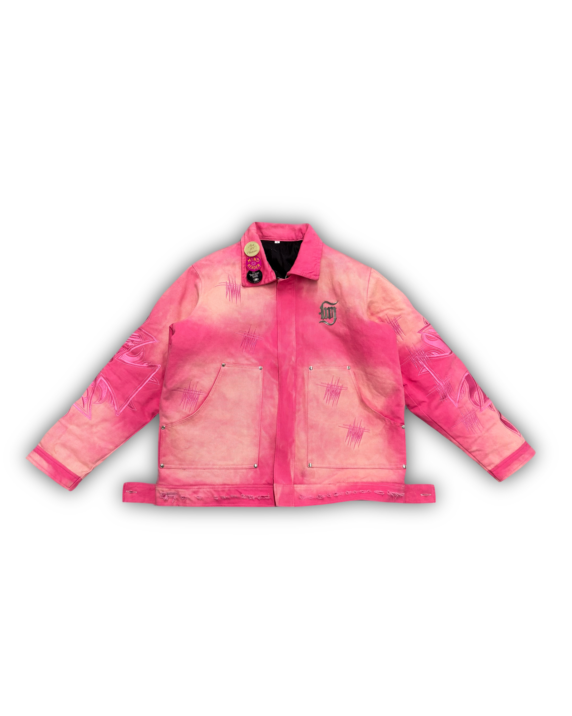 Starburst Pink Work-Wear Jacket